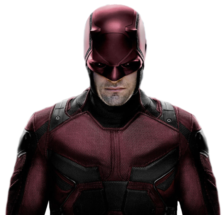 Daredevil in his red devil suit
