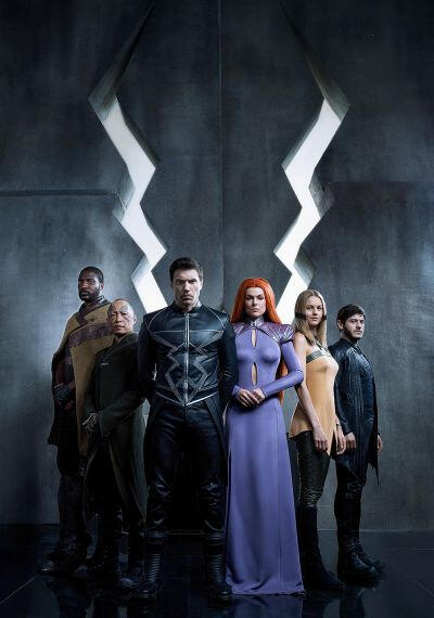 Six inhumans standing.