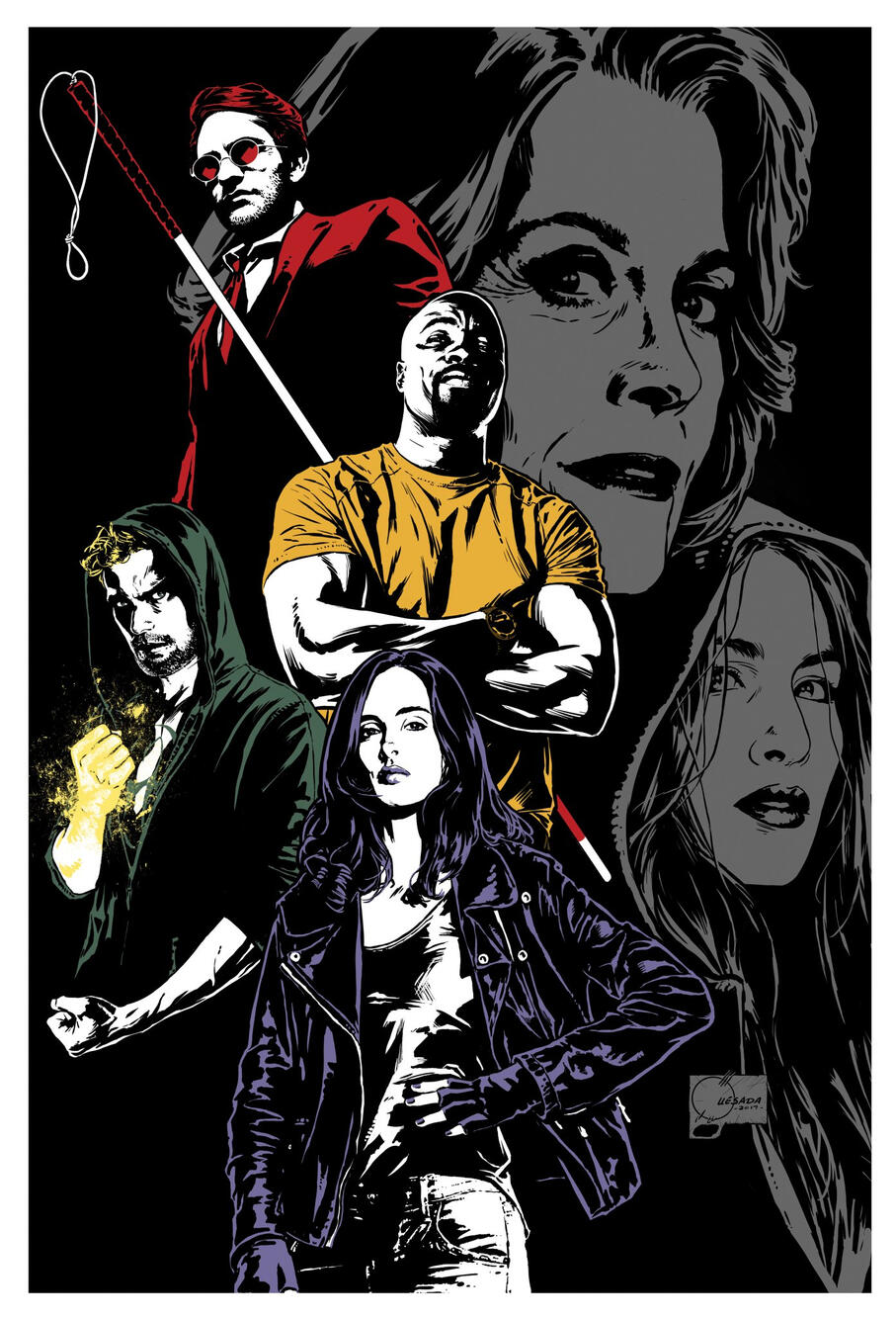 The Defenders promo art